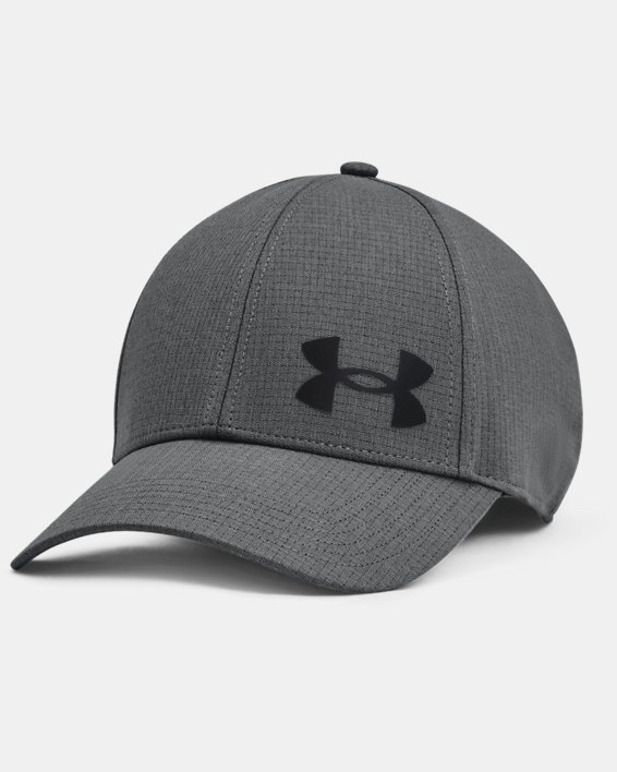 Men's UA Iso-Chill ArmourVent™ Stretch Hat, Gray, pdpMainDesktop image number 0